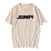 Jump Single Graphic 2025 T-shirt Band and Pink Korean Girls' Band Tshirts Fashion Short Sleeve T Shirt Women Clothing