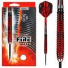 Darts - Harrows Darts - Inferno Fire - 90% Tungsten - 26g - Black/Red