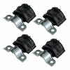 4pcs Front Suspension Sway Stabilizer Bar Bushing 1643231185 For Benz W164 GL ML