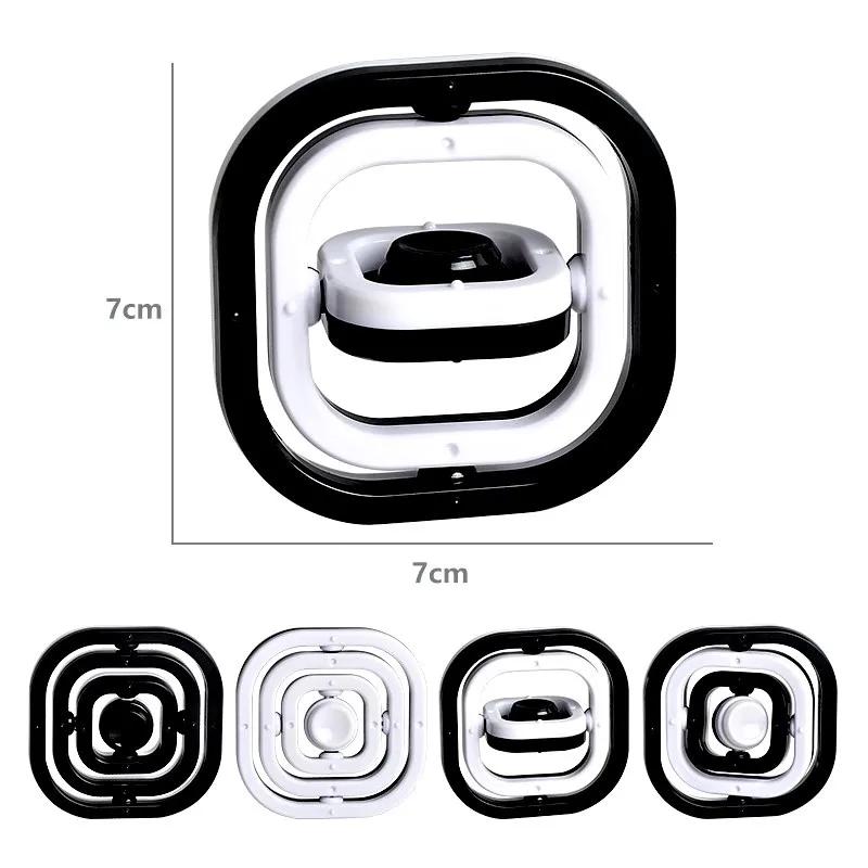 Новая 3D Infinity Eversion Fingertip Gyro Spinner игрушка для снятия стресса для детей и взрослых Повседневный подарокИгрушка для снятия стресса с сенсорным экраном