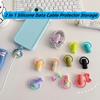 2 In1 Data Cable Protector Storage, Cute Silicone Charging Data Cable Winder, Mobile Phone Charger Data Cable Anti-Break Protection Storage Tool