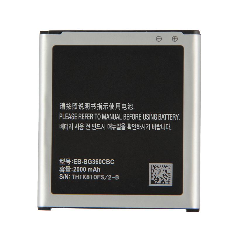 Оригинальный аккумулятор высокого качества EB-BG360BBE для Samsung GALAXY J2 2015 G3606 G3608 SM-J200H SM-G361H