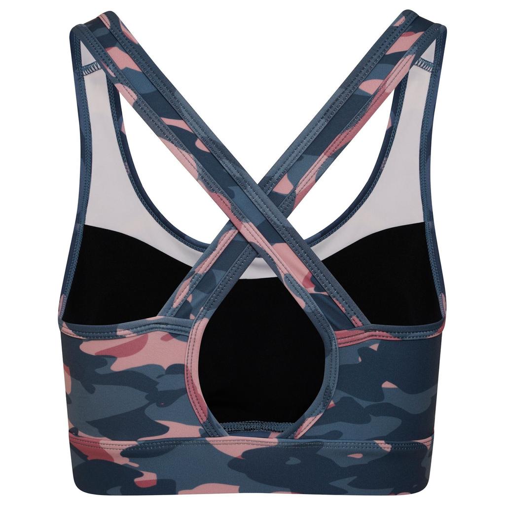 Womens/Ladies The Laura Whitmore Edit - Mantra Camo Recycled Sports Bra
