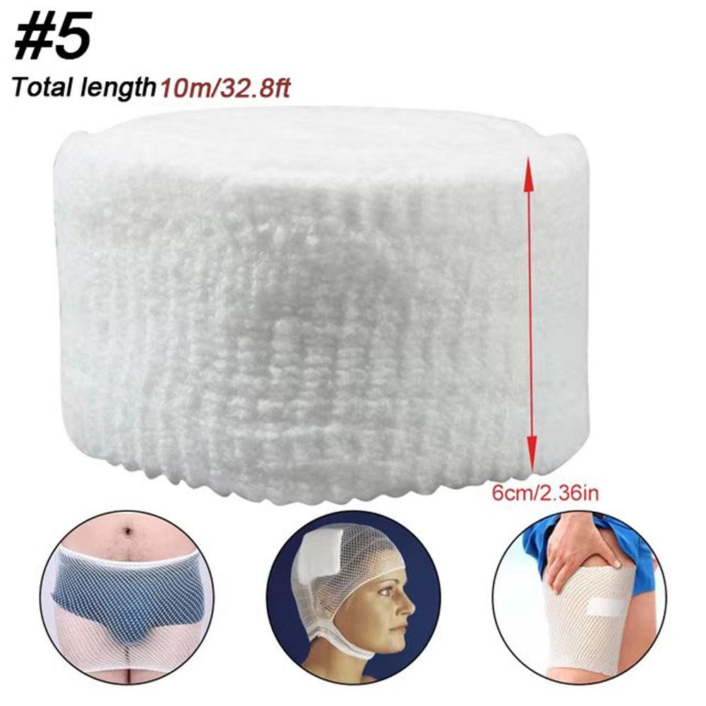 1 рулон сетчатый трубчатый бинт эластичная сетка повязка для ран трубка марля дышащий бинт фиксационная сетка для запястья локтя голени