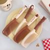 1pc Cute Cartoon Baby Hair Brush Milk Tea Color Comb Kawaii Bear Bunny Soft Handle Resin Comb for Little Girl Hair Accessories