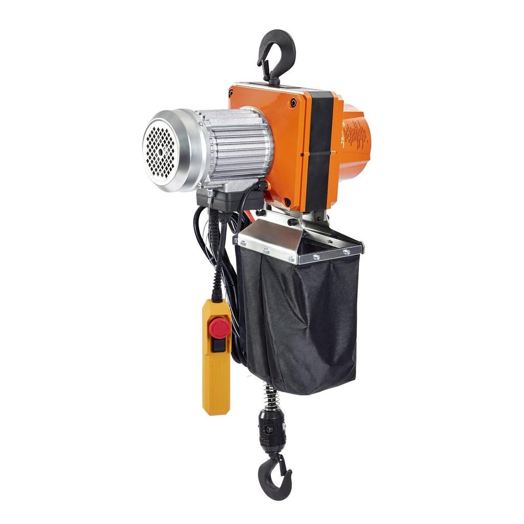 Electric Chain Hoist Single Phase Crane Hoist 2200 lbs Load 10 ft Lifting