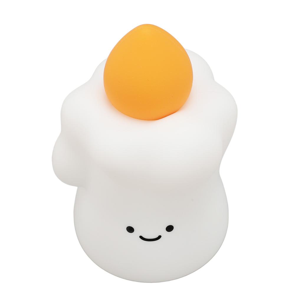 Ночной светильник в форме милой свечи на день рождения, теплый свет, регулируемая яркость, силиконовый светодиодный ночник для спальни