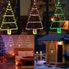 LED Christmas Tree Climbing Ladder Lights - Indoor/Outdoor Holiday Decoration