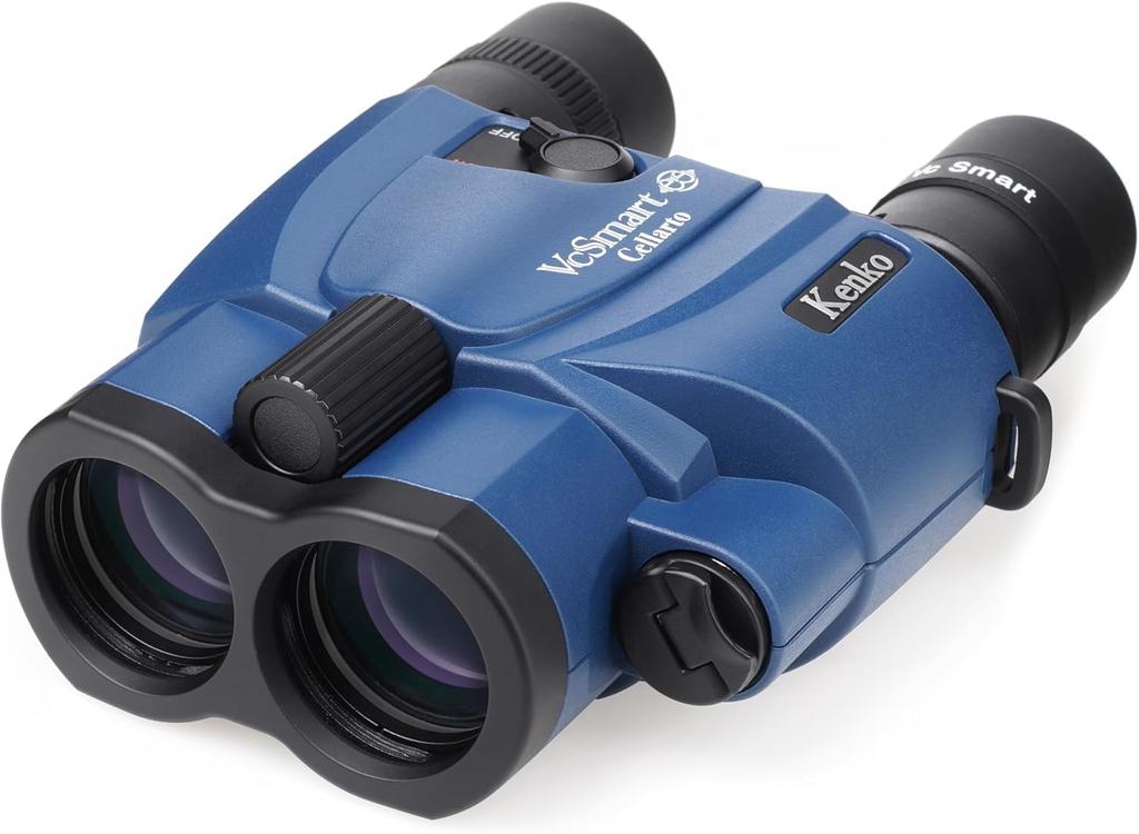 Kenko Binoculars VC Smart Cellarto 14x 30 Caliber Image Stabilization with Automatic Mode Selection Function 486g Lightweight Compact for Concerts and