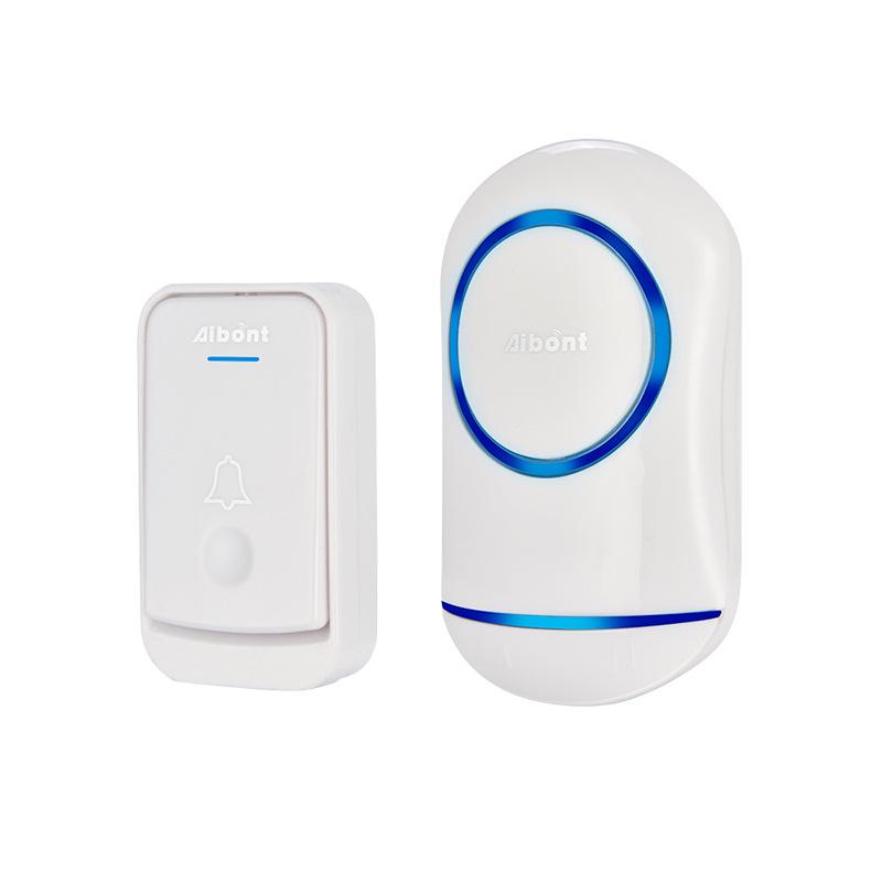 Smart Wireless Doorbell with Flashing Light & Long-Range Remote for Home and Elderly Assistance