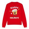 SpongeBob SquarePants Unisex Adult Happy Holidays Christmas Sweatshirt