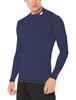 New Balance Stretch Inner Shirt Long XL Men's (JMTF7380), Sleeve, Quick-Drying, Soccer/Golf, Navy,