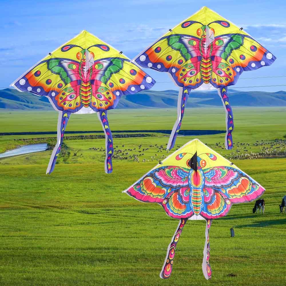 Flying Gadget Interactive Toys Long Tail Kite Flying Bird Kite Butterfly Kite Kids Toys Flying Toys