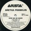 12inch Record ARETHA FRANKLIN - Here We Go Again ADP3493 Arista 1998 US Soul/Funk Used