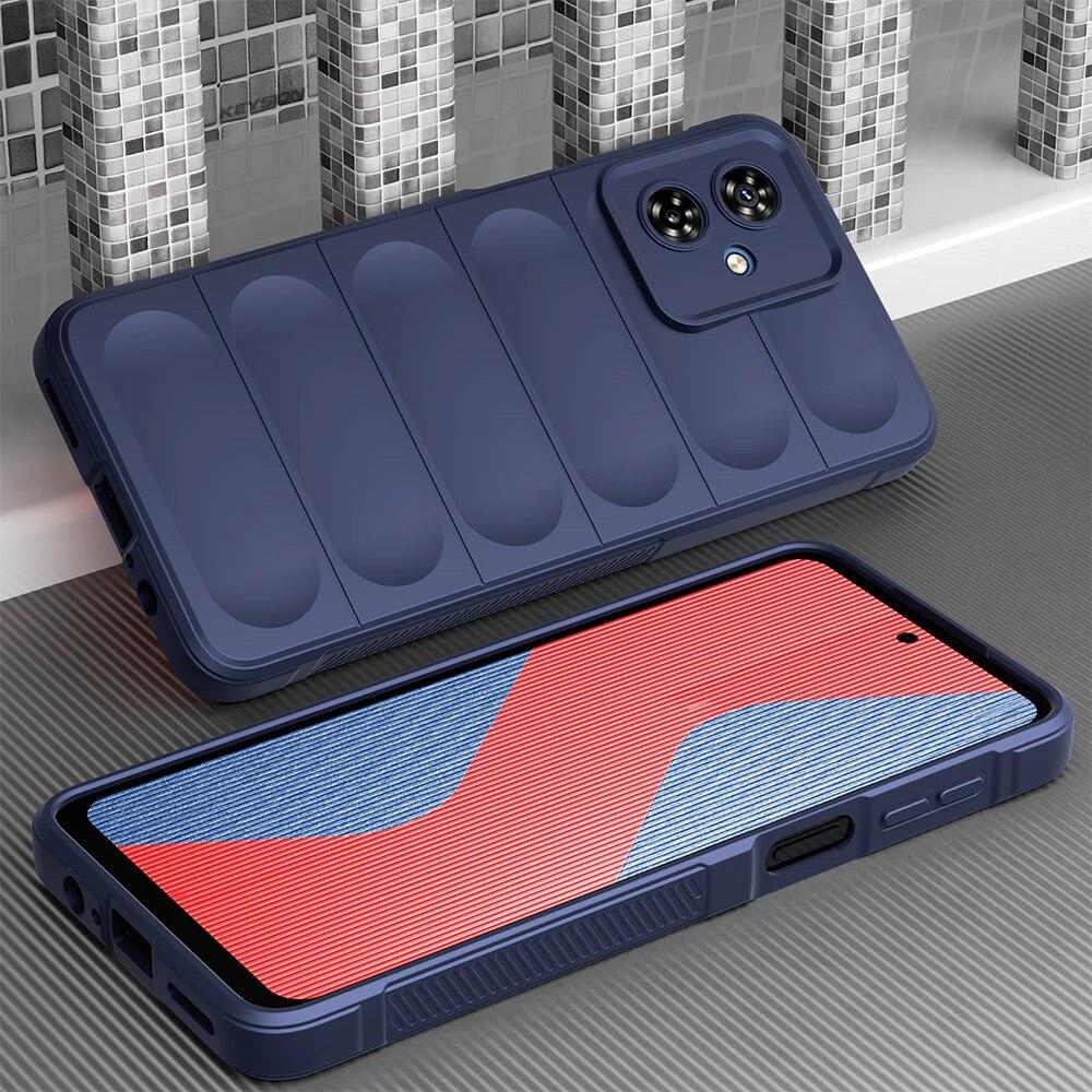 KEYSION Shockproof Case for Motorola MOTO G54 5G G84 G73 G62 G32 Anti-skid Soft Silicone Phone Cover for MOTO Edge 40 Neo 2023