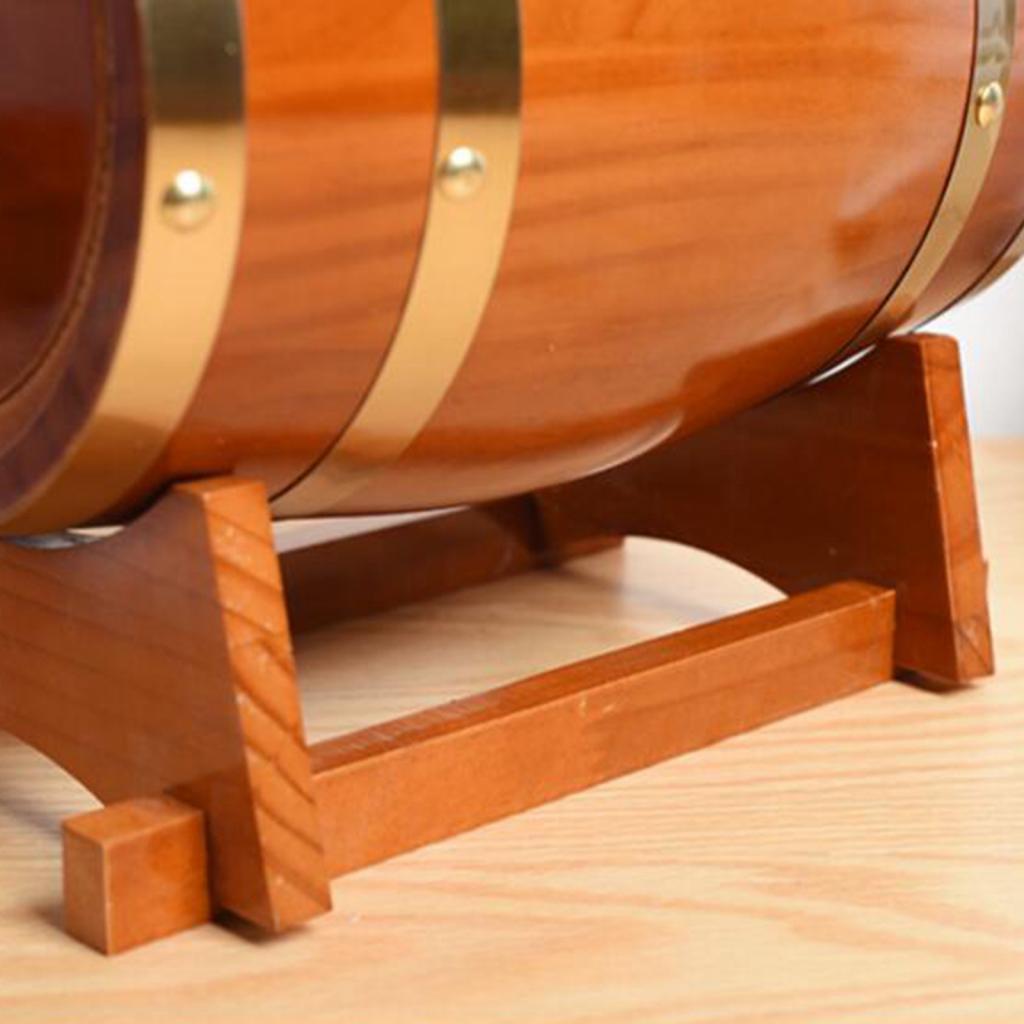 Бочка для выдержки на деревянной подставке, дубовое вино для домашнего пивовара, производителя, коктейлей