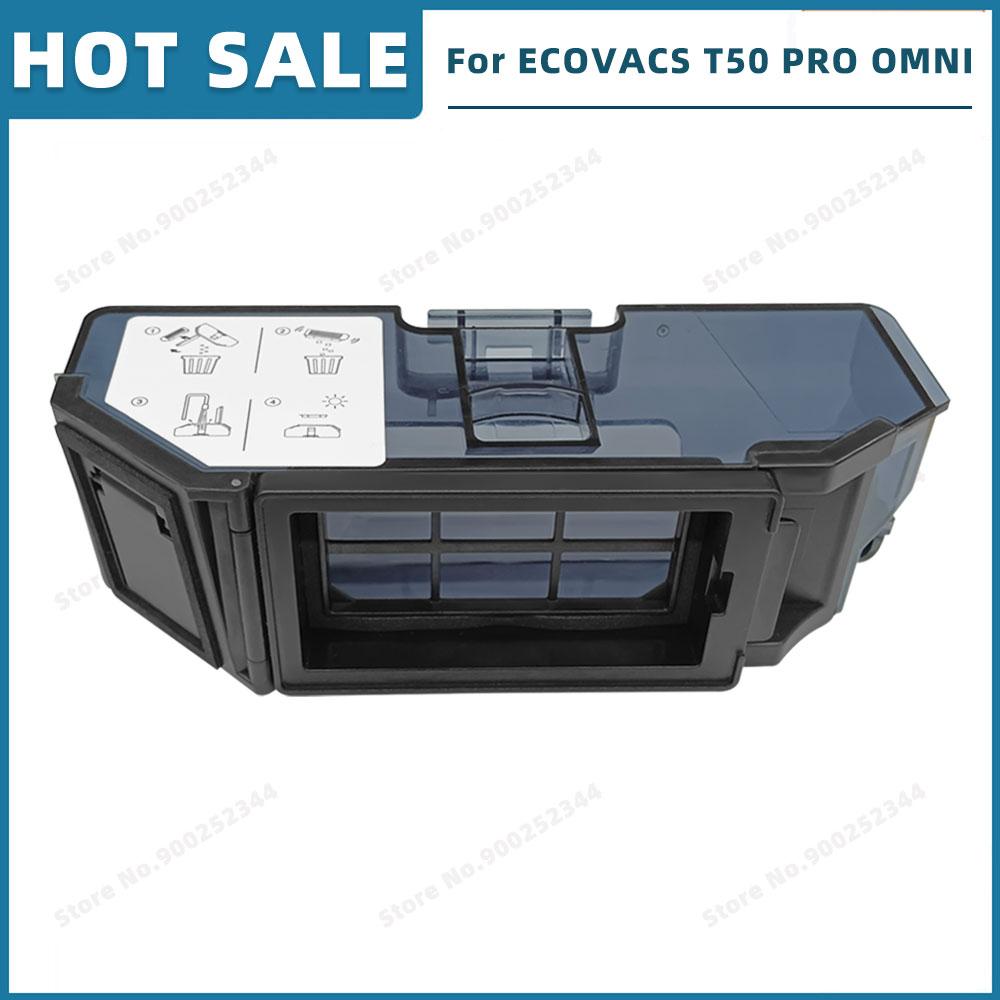 Совместимость для ( ECOVACS T50 OMNI / T50 PRO OMNI ) Запасные части Аксессуары Основная боковая щетка HEPA-фильтр Тряпка для мытья пола Мешок для пыли
