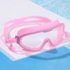 Kids Swim Goggles Large Frame Anti-Fog Swimming Glasses Clear View UV Protection Pool Goggles for Children 5-16 Years