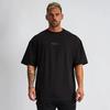 Short Sleeve Men T-shirts New Sports Leisure Cotton Round Neck Fashion Loose Comfortable Clothing Gym Running Shirts Man Summer