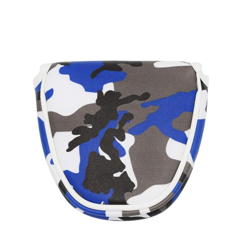 Putter Cover Golf Head Cover for Mallets For Small Mallets Compatible with Odyssey 2 Ball TaylorMade Spider Putter Compatible with Center Shaft