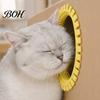 Friendly Cat Toy Self Groomer for Cardboard Boxes, DIY Grooming Brush Tunnel Ring, Hands-Free Massage Comb House Door Hole Hair Cleaner