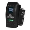 12V/24V Marine Rocker Switch Green LED SPST ON-OFF DPDT ON-OFF-ON Momentary Toggle for 4x4 Off-Road RZR ATV ARB Carling Style