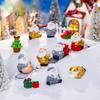 1/3 шт./набор рождественских подарочных фигурок, миниатюрных Санта-Клаусов, снеговиков, микро-ландшафтных украшений для новогодних украшений для дома, каваи