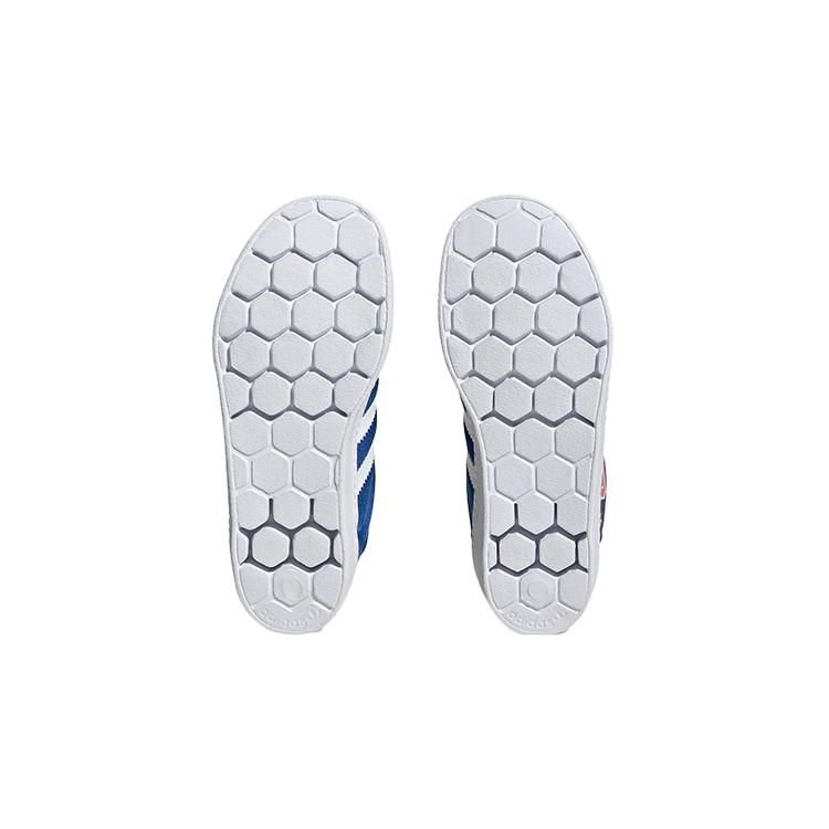 adidas Оригинальные кроссовки SUPERSTAR 360 Сетчатые Низкие Кеды для скейтбординга Сине-оранжево-бело-черные Детские HQ4074