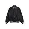 Stussy Блестящая Атласная Куртка Унисекс Куртка Черная 115718