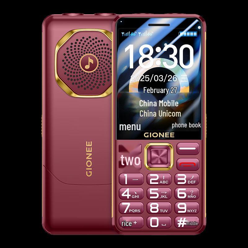 Gionee 4G Старший кнопочный телефон X10000 (Китайская версия)