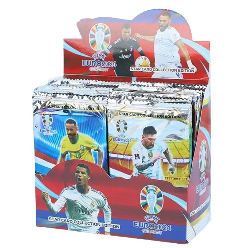 Ultimate Football Star Cards European Cup Messi Neymar Ronaldo Collectible Card Deck