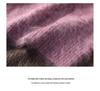 Women's Winter Soft Cashmere Knit Sweater - Round Neck, Silhouette Design