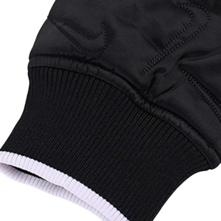 Nike Куртка из хлопка, ветрозащитная, теплая, повседневная, детская, черная D03684-010