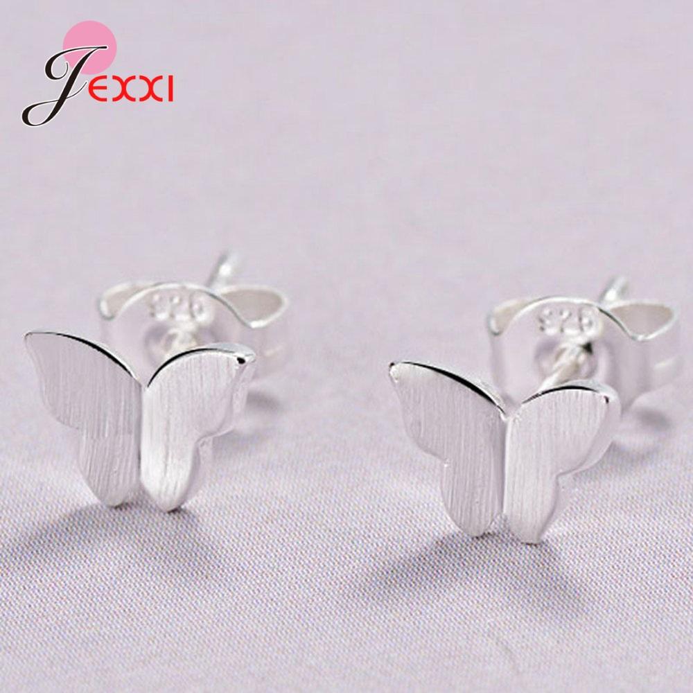 Promotion Sale 11 Option S925 Silver Stud Earring for Little Girl Ear Decoration Birthday Gift 925 Sterling Silver Jewelry