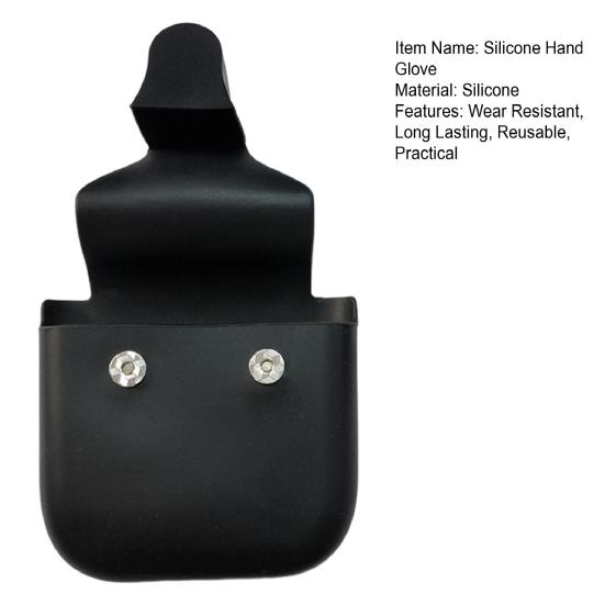 Silicone Hand Glove Non-Slip Comfortable Grip Easy To Clean Magnetic Fueling Glove