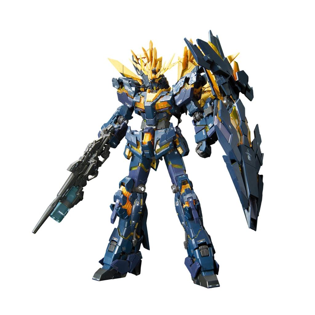 BANDAI SPIRITS RG Мобильный доспех Гандам UC Юникорн Гандам Блок 2 Банши Норн Масштаб Пластиковая модель 1/144 Предварительно окрашенный