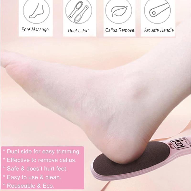 Double Sided Sanding And Rubbing Foot Board Remove Dead Skin Calluses Keratin Brush Heel Scrape Polish Foots-Grinding-Board File