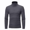 Men's Autumn Winter Turtleneck Long Sleeve Slim Pullover Sweater Blouse Top