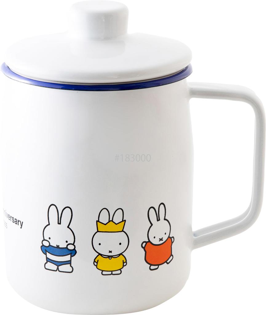 Fuji Enamel Miffy 70th Anniversary Oil Pot, 1.0L, MF70-OP10L