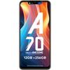 Smartphone Pas Cher Itel A70 12GO+256GO Écran 6.6" 120hz 5000mAh Telephone Portable Android 13 13MP Dual SIM 4G/GPS Vert