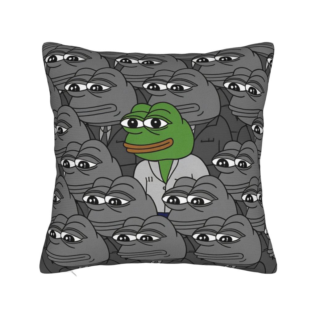Pepe the Frog Pillowcases  Morden Pillow Case For Sofa Home Decoration Custom Pillow Cover