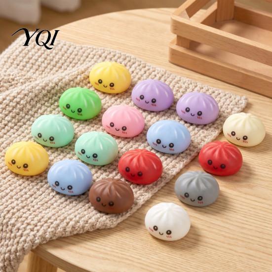 Christmas Dumpling Gift Box Cartoon Box, Xmas Advent Calendar with 24 Stress Countdown Relief Squeeze Toys, Days Steamed Bun Toy