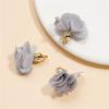 10Pcs/Lot Fabric Flower Tassel Pendants for Jewelry Making for DIY Bracelet Earrings Keychain Tassel Jewelry Making Accessories