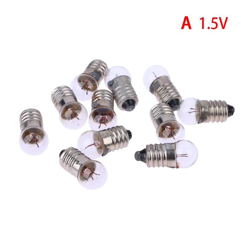 10 шт. миниатюрные круглые 1,5 В 2,5 В 3,8 В маленькие световые пушки для студенческих экспериментов маленькие лампочки фонарик лампочка бусины