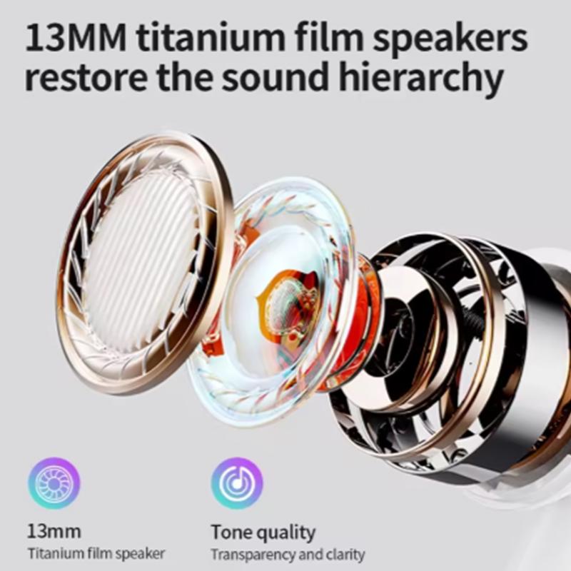 SK19 Наушники Bluetooth 5.3 True Wireless Внутриканальные Мини-вкладыши Шумоподавление Невидимые Для сна Hi-Fi Качество звука
