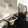 Kitchen Sink Filter Rack Foldable Sink Strainer Mesh Bag Stand Shelf Anti-Clogging Disposable Garbage Mesh Net Sink Storage Box