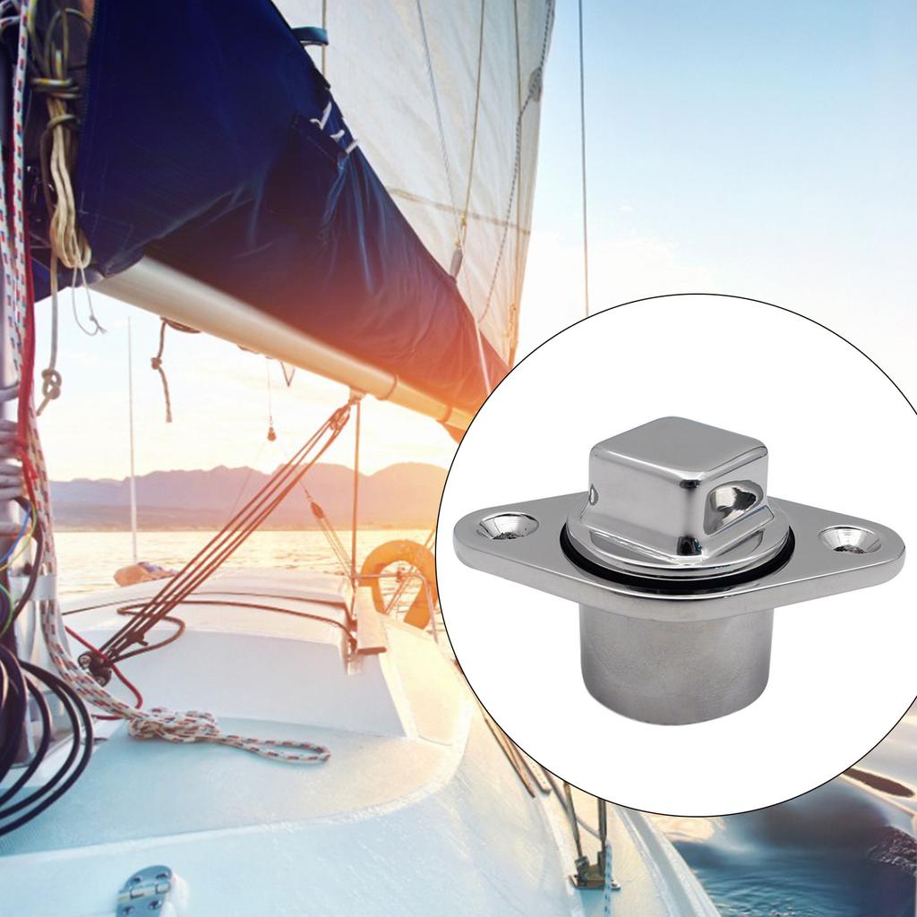 Модернизированная сливная пробка для лодки, полированная нержавеющая сталь 316, сливная пробка для трюма, заглушка для замены корпуса морской лодки