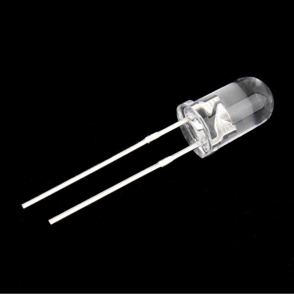 Диоды для ламп 15000MCD для проектов DIY Ассортимент Диоды 5 мм Светодиодная белая светодиодная лампа Маленькая лампочка