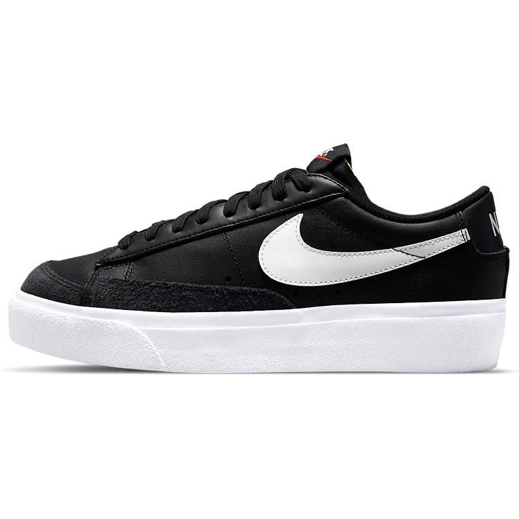 (WMNS) Nike Blazer Low Platform 'Черно-белый' Женские DJ0292-001