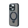 Применимо к iPhone17 матовый магнитный держатель чехол для мобильного телефона Apple 15Pro с защитной пленкой для объектива 18